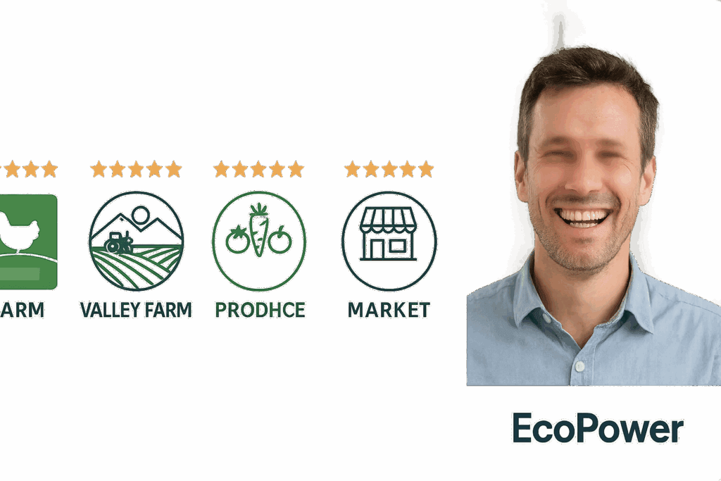 Solar & Backup Power Systems in the Garden Route | EcoPower 5 5stars happy face
