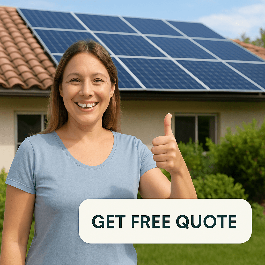 Solar & Backup Power Systems in the Garden Route | EcoPower 6 thumbsup solar panel quote